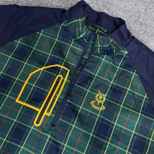 SUNICE Golf Jacket Men 2XL Navy Green Webster Short Sleeve Windshirt St Andrews